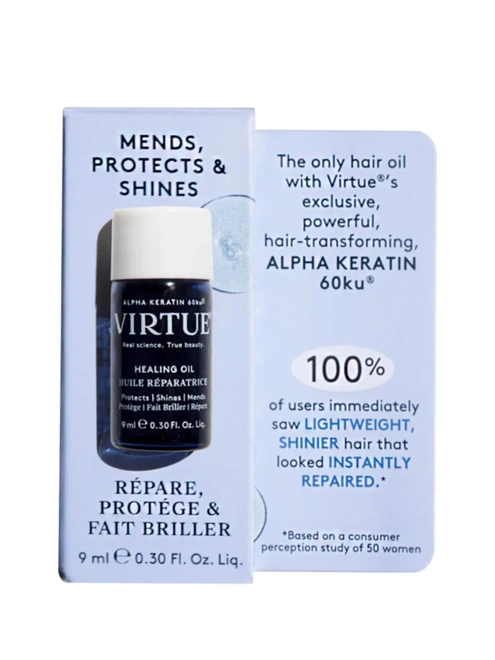 Virtue Labs Healing Oil Trial Size - 9ml